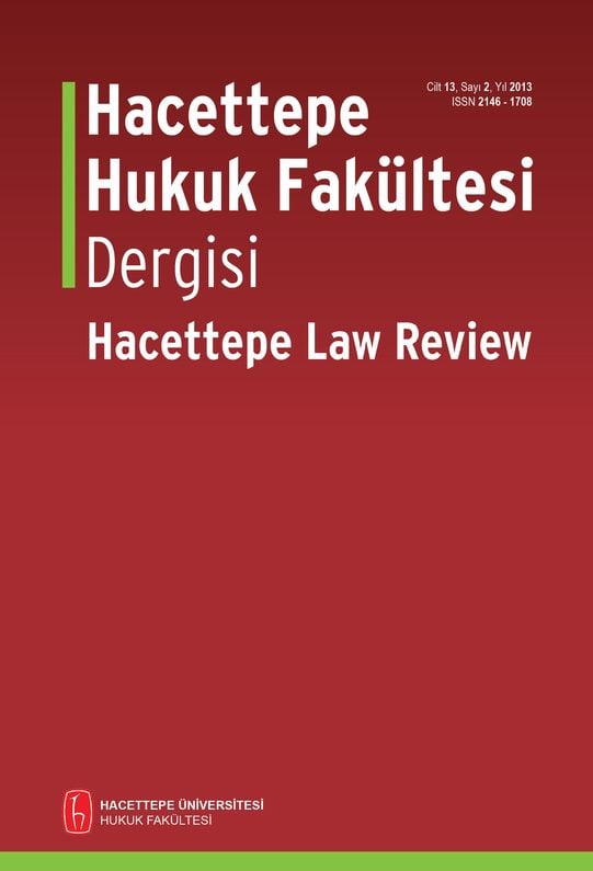 Hacettepe Hukuk Fakültesi Dergisi